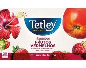 Auchan Infusao de frutos tetley promoção