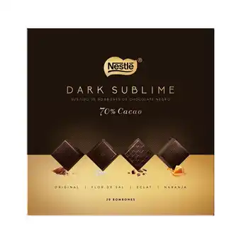 Auchan Bombons caja roja dark sublime 143g promoção