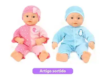 Auchan O meu bebe one two fun fofinho 50cm promoção