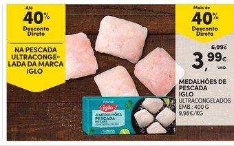 Medalhões de Pescada Iglo 400g