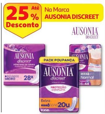 Auchan Cueca incontinencia ausonia promoção