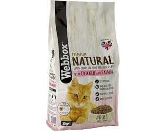 Auchan Ração natural gato webbox promoção