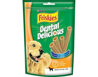 Auchan Snack cão dental friskies promoção