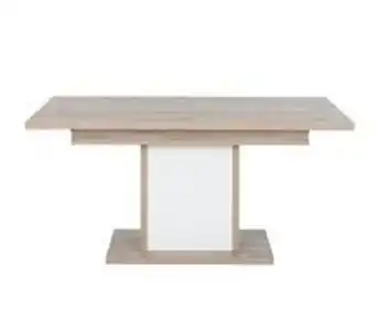 Conforama Mesa rectangular extensível com pé central aston promoção