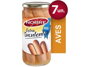 Auchan Salsichas aves nobre promoção