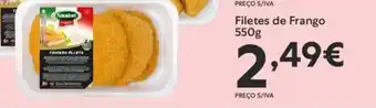 Recheio Filetes de Frango 550g promoção