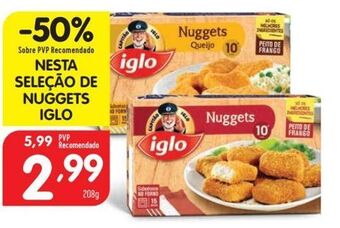 Minipreço Nuggets iglo promoção