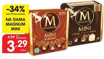 Minipreço Gelados magnum promoção