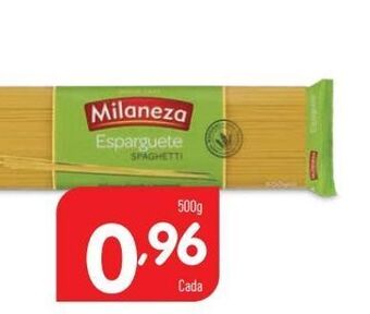 Minipreço Esparguete milaneza promoção
