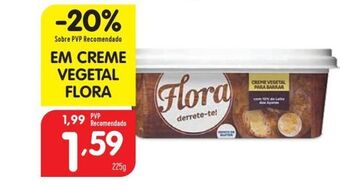 Margarina vegetal flora
