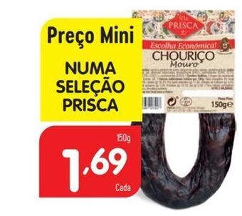 Minipreço Chouriço prisca promoção