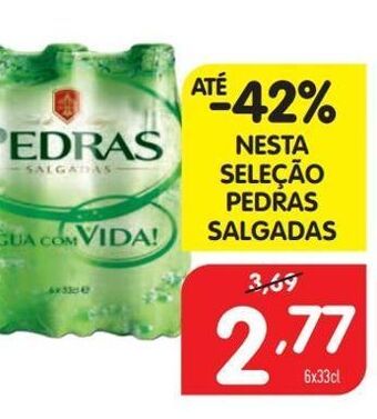 Minipreço Água pedras promoção