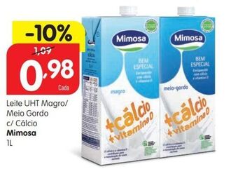 Minipreço Leite mimosa promoção