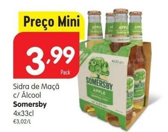 Minipreço Sidra somersby promoção