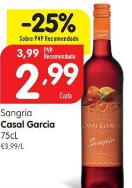 Minipreço Sangria casal garcia promoção