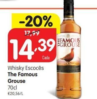 Whisky escocês the famous grouse