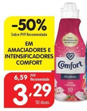 Minipreço Amaciador comfort promoção