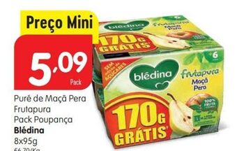 Minipreço Puré de frutas blédina promoção