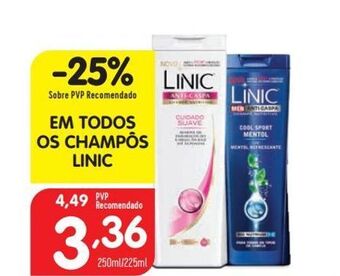 Minipreço Shampoo linic promoção