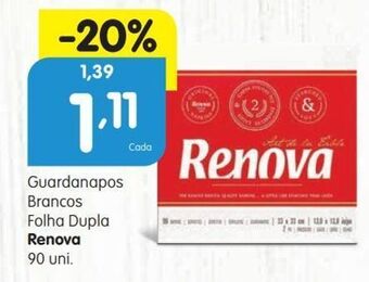 Minipreço Guardanapos de papel renova promoção
