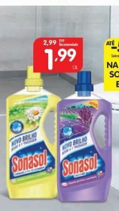 Minipreço Detergente líquido sonasol promoção