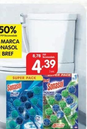 Minipreço Pastilhas para wc sonasol promoção