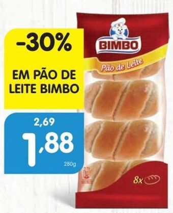 Minipreço Pão de leite bimbo promoção