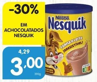 Minipreço Chocolate em pó nesquik promoção