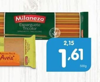 Minipreço Esparguete milaneza promoção