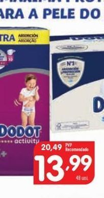 Minipreço Fraldas dodot promoção