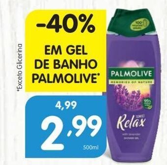Minipreço Gel de banho palmolive promoção