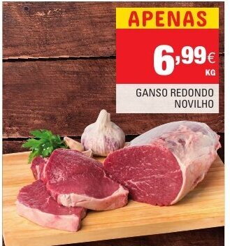 Continente Ganso Redondo Novilho promoção