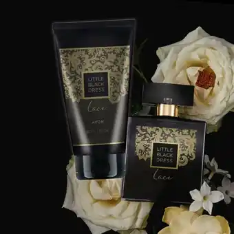 Avon Conjunto little black dress lace promoção
