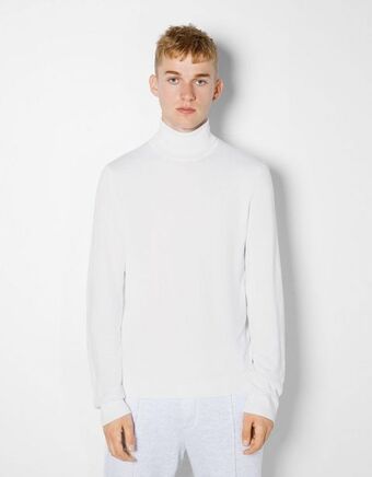 Sweater de gola alta