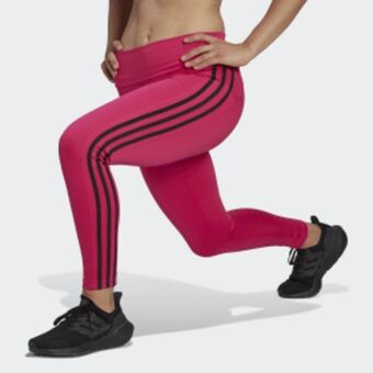 Adidas Leggings 7/8 de cintura subida 3-stripes designed to move promoção