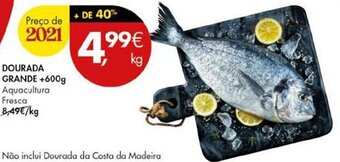 Pingo Doce Dourada Grande 600g promoção