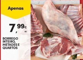 Continente Borrego Inteiro, Metades E Quartos promoção