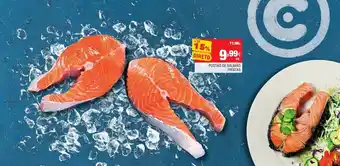 Continente Postas se Salmão Frescas promoção