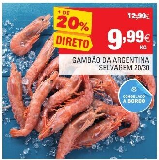 Continente Gambão da Argentina Selvagem 20/30 promoção