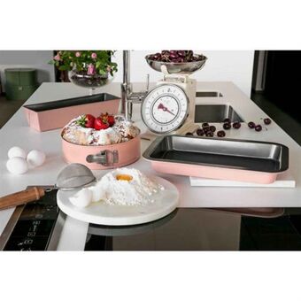 Conjunto de 3 moldes rosa