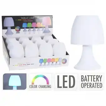Moviflor Candeeiro de mesa led 192mm cor rgb promoção
