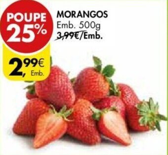 Pingo Doce Morangos 500g promoção