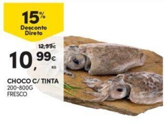 Continente Choco c/ tinta 200-800g promoção