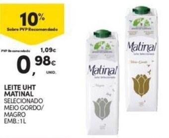 Leite UHT Matinal 1L