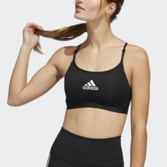 Adidas Sutiã de sustentação ligeira aeroreact promoção