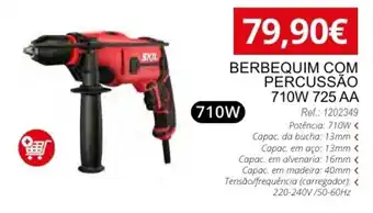 Berbequim com Percussão 710W 725 AA