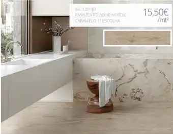 Pavimento 20x90 Nordic Caramelo