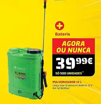 Bricomarché Pulverizador 12L promoção