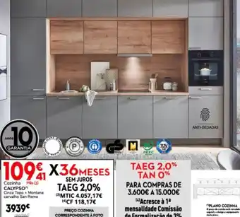 Conforama Cozinha Calypso promoção