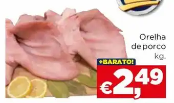 Bolama Orelha de Porco 1kg promoção